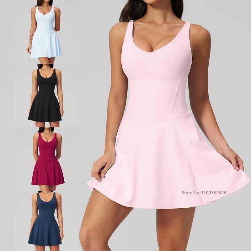 Outdoor Sport Dress - Vestido Deportivo sin Mangas de Secado