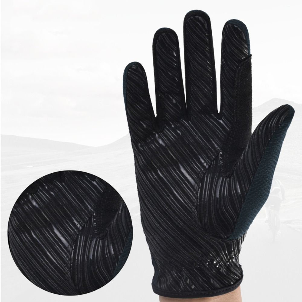 Horse Riding Glove - Guantes de Equitación de Gamuza Antideslizantes,