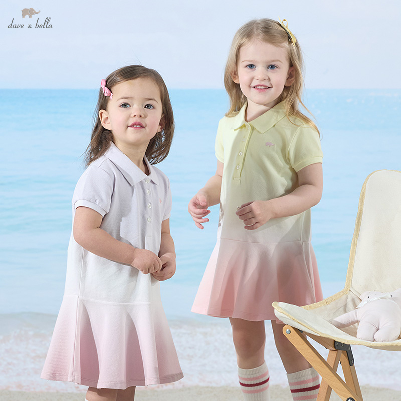 Outdoor Sport Dress - Dave Bella-vestido Polo de manga corta