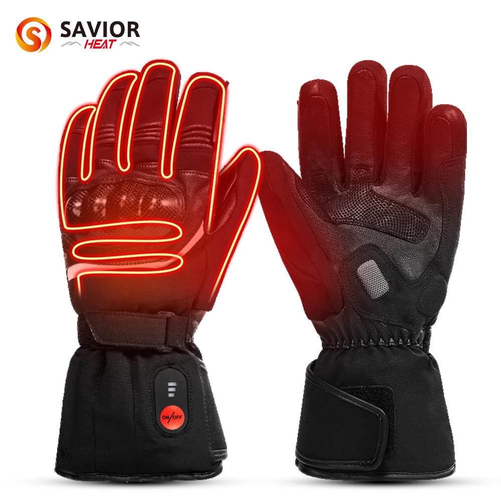 Horse Riding Glove - Savior Heat 100% Guantes impermeables para