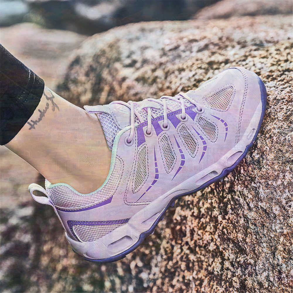 Outdoor Sport Dress - Zapatillas Sumer con punta redonda plateadas,