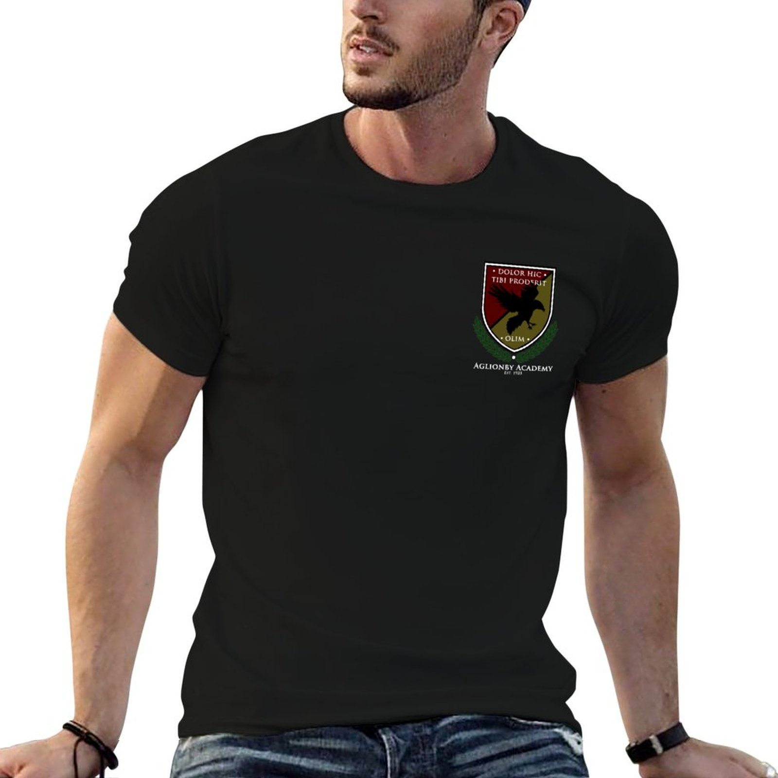 Academy Sports Outdoor - Uniforme Escolar Aglionby Academy, Camiseta a