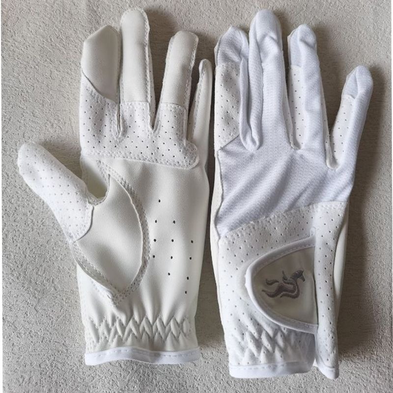 Horse Riding Glove - Guantes de Equitación Transpirables de Verano,