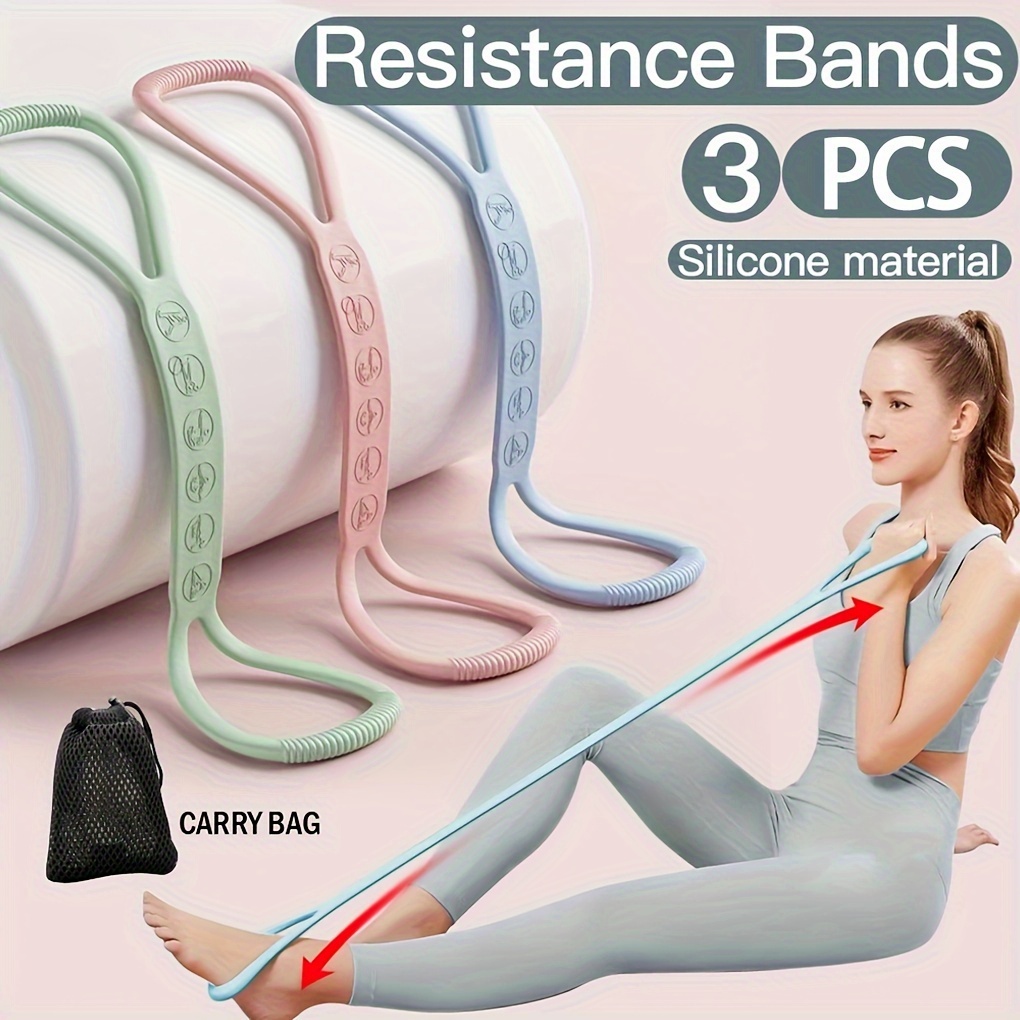 Outdoor Sport Jas - Bandas de resistencia de silicona, correas