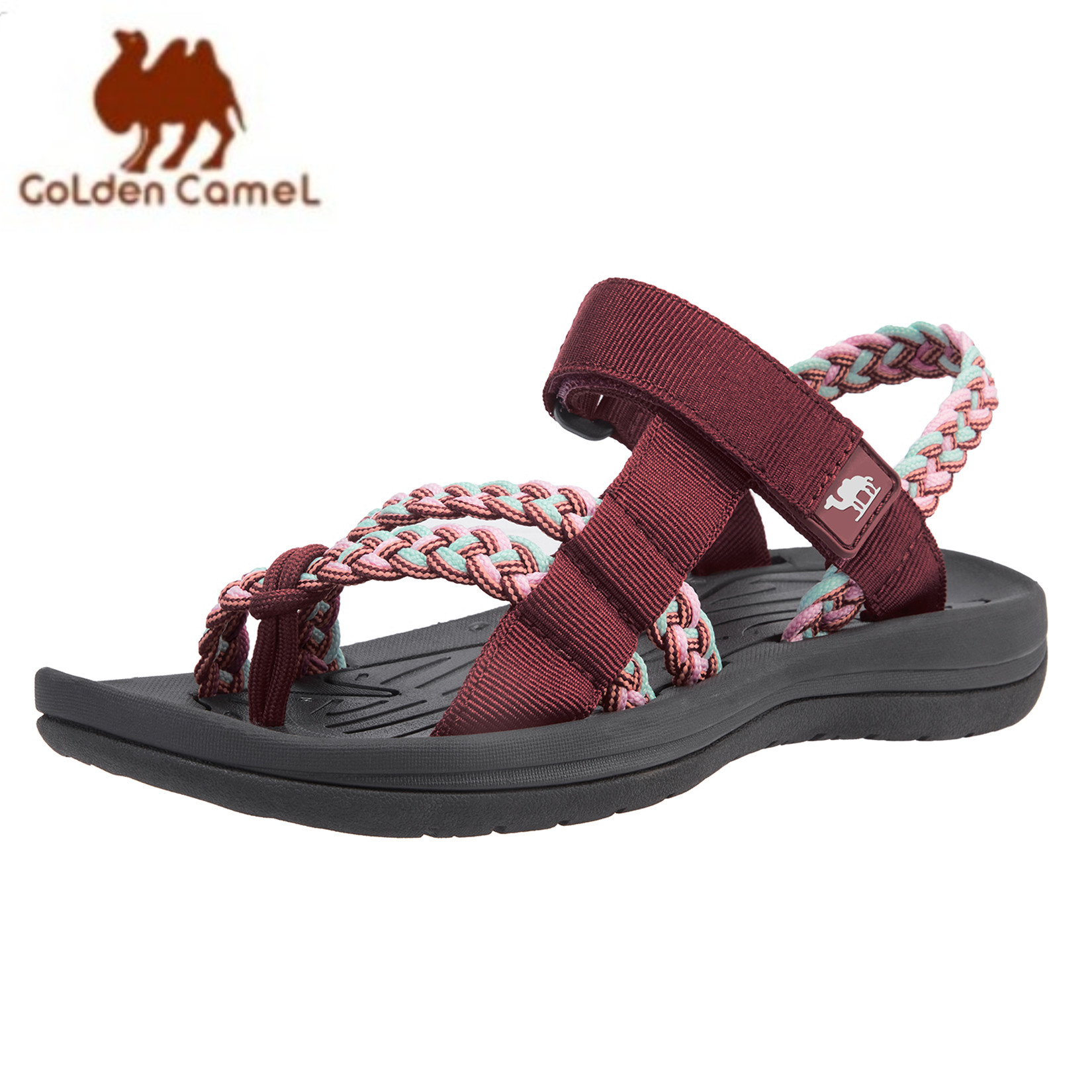 Outdoor Sport Lights - GOLDEN CAMEL-Sandalias de senderismo para mujer,