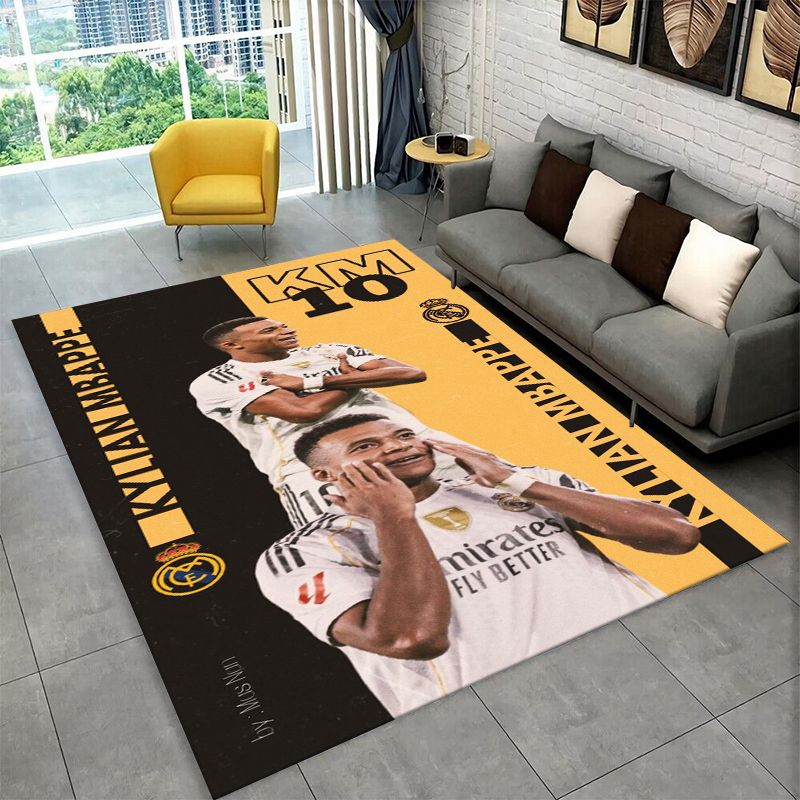 Outdoor Sport Area - Alfombra antideslizante con diseño de estrella
