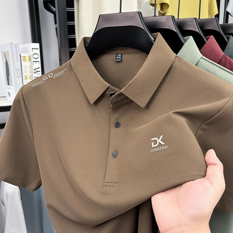DREKFISH-Camiseta polo bordada - Outdoor Sport Outfit reseña y precio