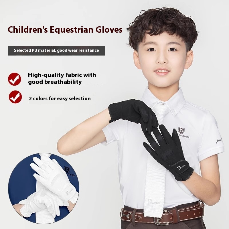 Guantes ecuestres para niños,  - Horse Riding Glove reseña y precio