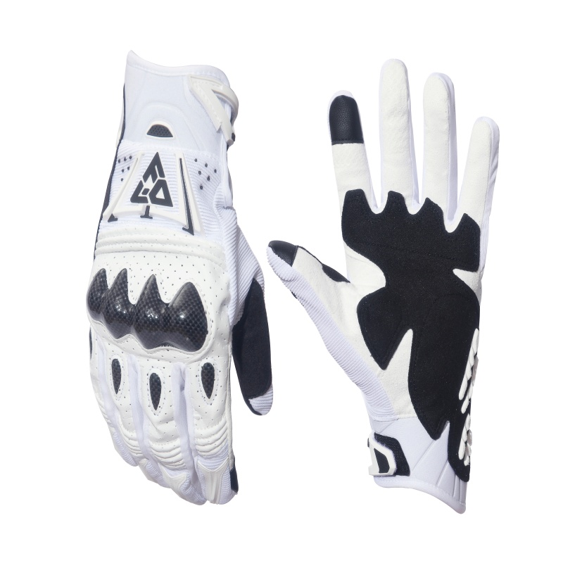 Fibra de carbono y cuero PU mo - Horse Riding Glove reseña y precio
