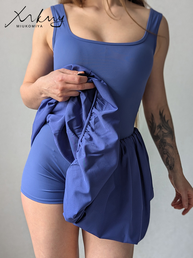 Vestido Deportivo Morado con S - Outdoor Sport Dress reseña y precio
