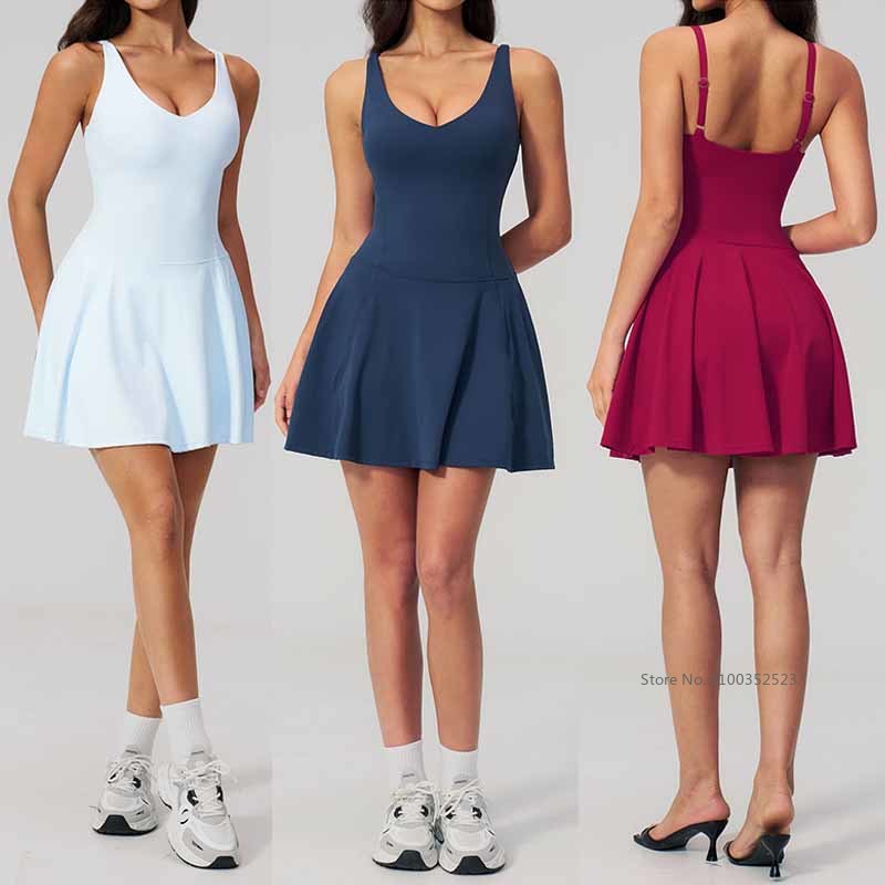 Vestido Deportivo sin Mangas d - Outdoor Sport Dress reseña y precio