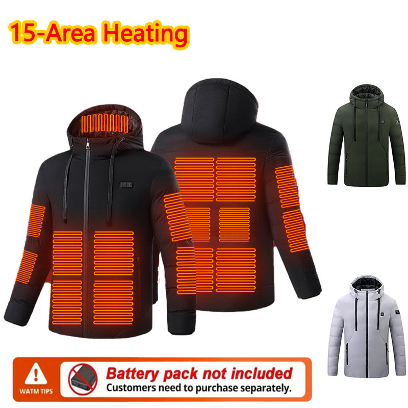 Chaqueta con capucha de invier - Outdoor Sport Area reseña y precio
