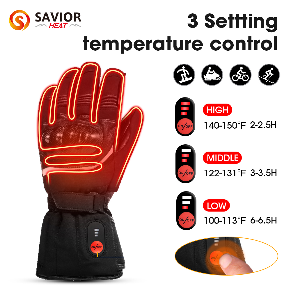 Savior Heat 100% Guantes imper - Horse Riding Glove reseña y precio