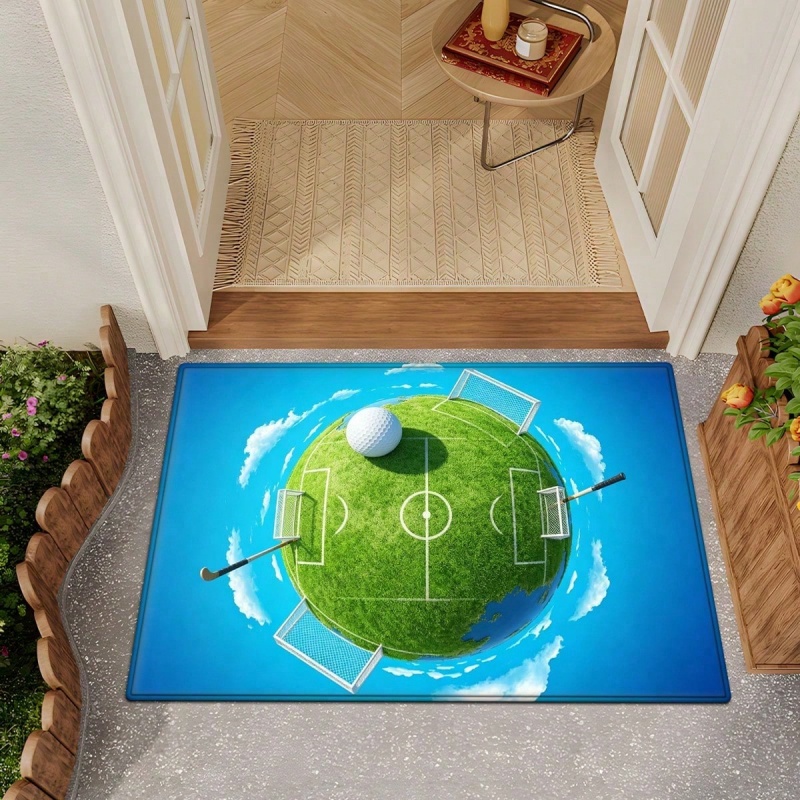 Alfombra de Piso con Estampado - Outdoor Sport Area reseña y precio