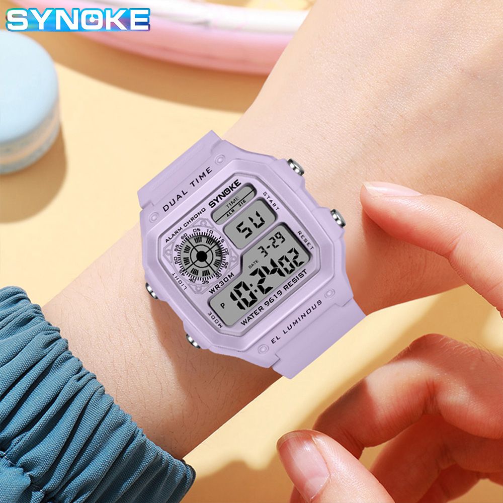 Relojes digitales SYNOKE, relo - Outdoor Sport Lights reseña y precio