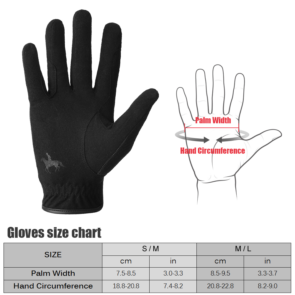 Guantes para montar a caballo  - Horse Riding Glove reseña y precio